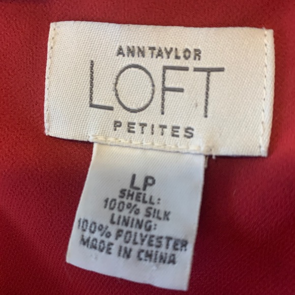 100% Silk Loft Blouse - Picture 2 of 5